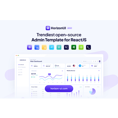 Horizon UI: Open-Source Admin Dashboard for React