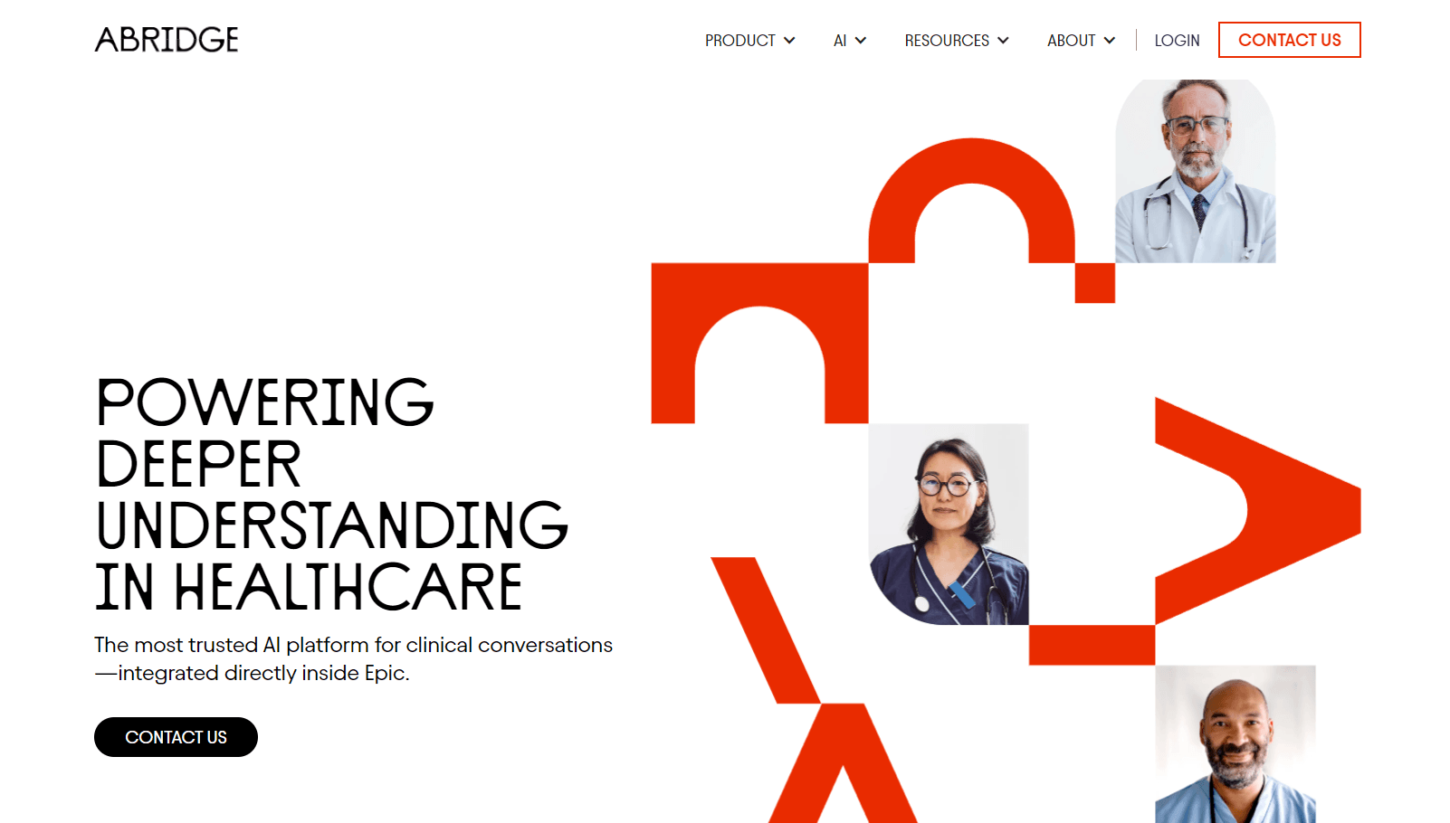 Abridge ambient AI medical scribe platform