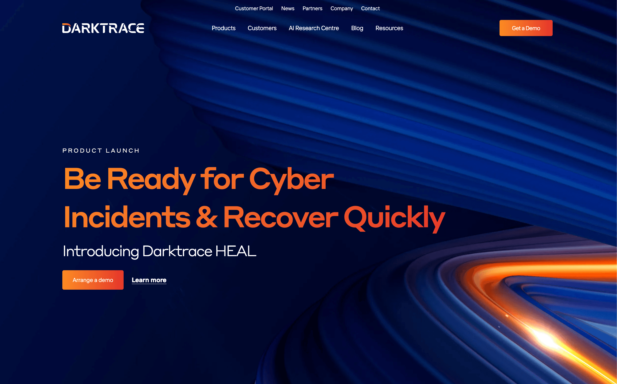 Darktrace self-learning AI