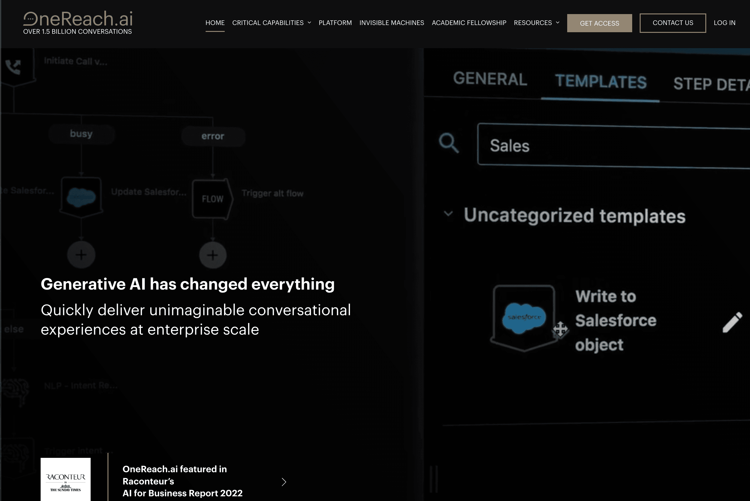 OneReach.ai conversational platform