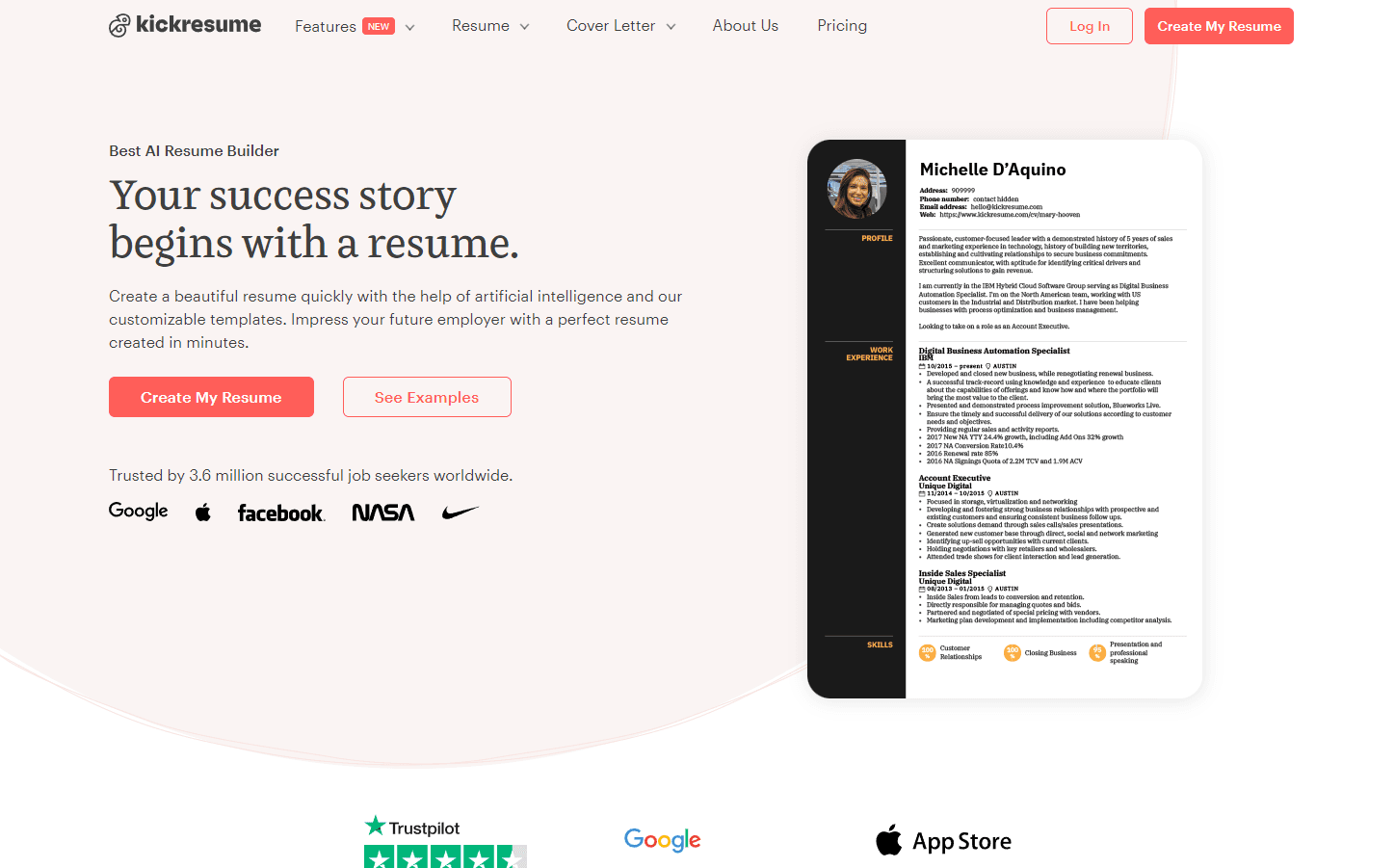 Kickresume