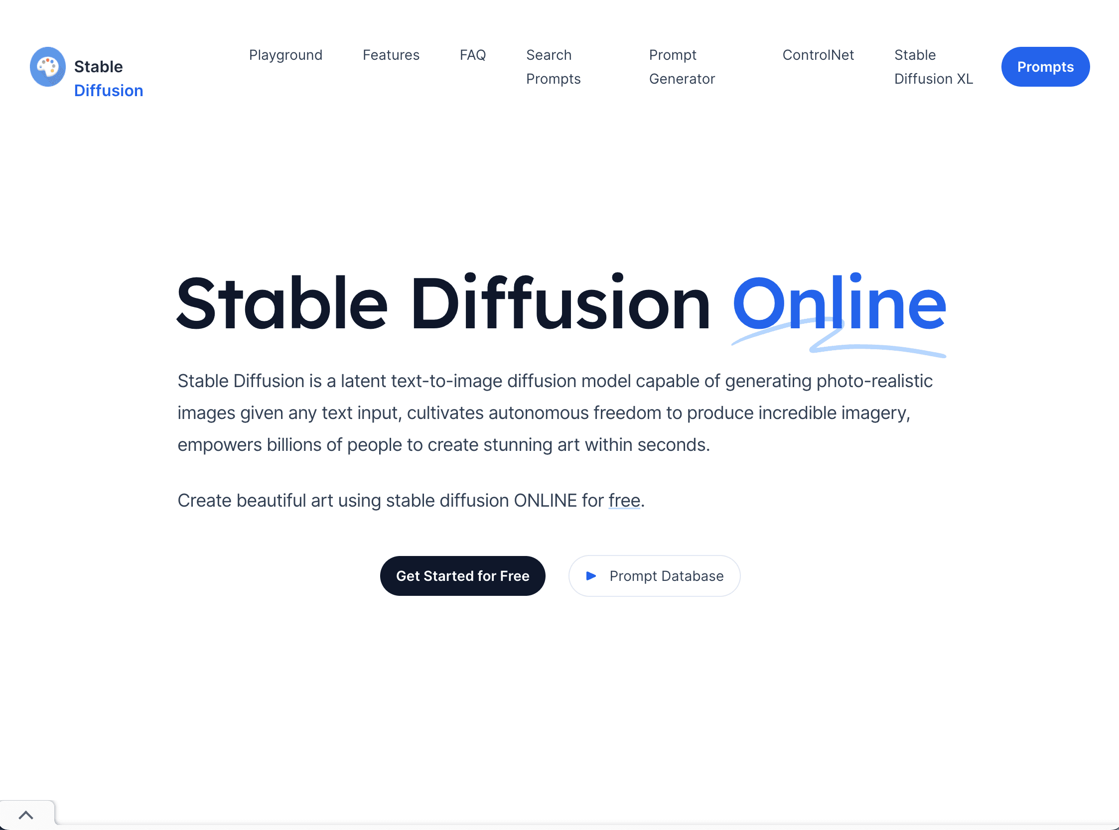 Stable Diffusion text-to-image