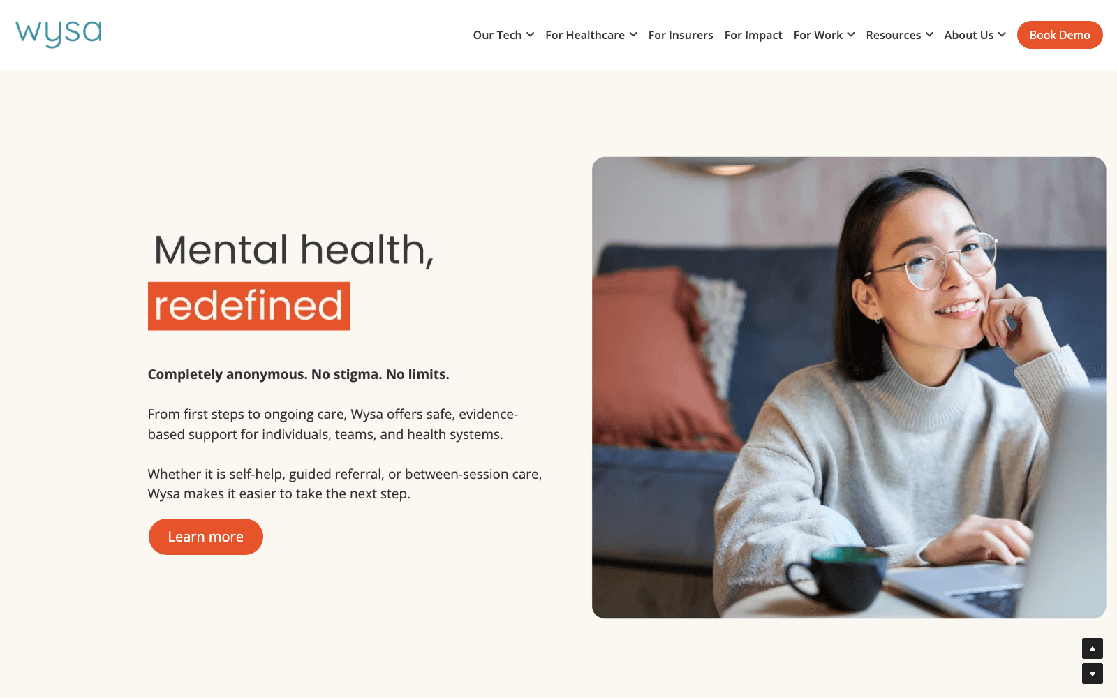 Wysa AI mental health platform
